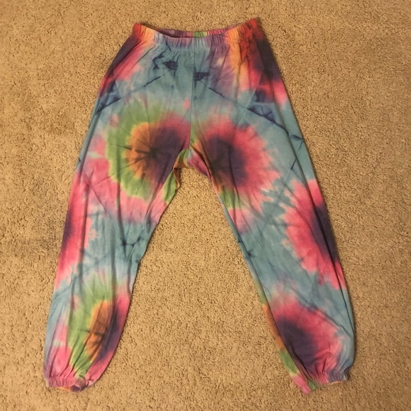 Wildfox Pants - Wildfox Unicorn Dye Easy Sweats